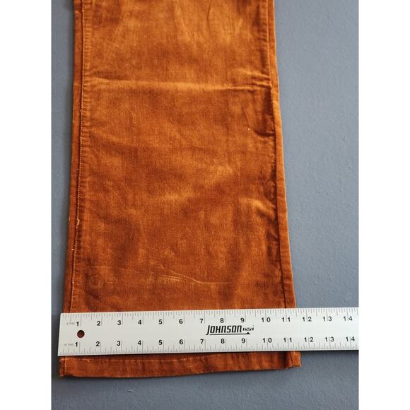 Women's size 14 Brown Corduroy Wide Leg Fall Pants by ModCloth - Picture 8 of 12